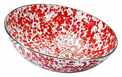 Golden Rabbit Enamelware Catering Bowl