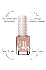 Pastel Vegan Nail Polish - Pastel Nude 106, Cruelty Free & Toxic-Free Beauty