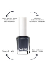 Pastel Vegan Nail Polish - Cruelty-Free, Toxic-Free, 13ml - Pastel Colors