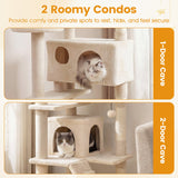 52 Inch Tall Cat Tree Tower for Indoor Cats