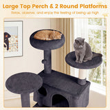 52 Inch Tall Cat Tree Tower for Indoor Cats
