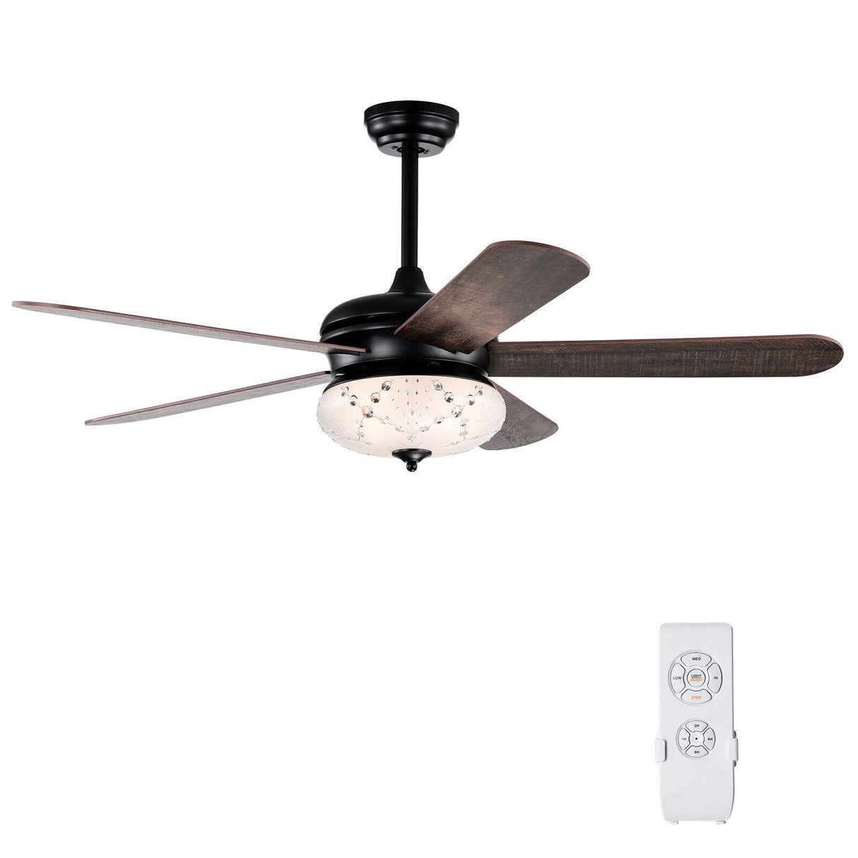 Ventilador de techo de 52 pulgadas con control remoto