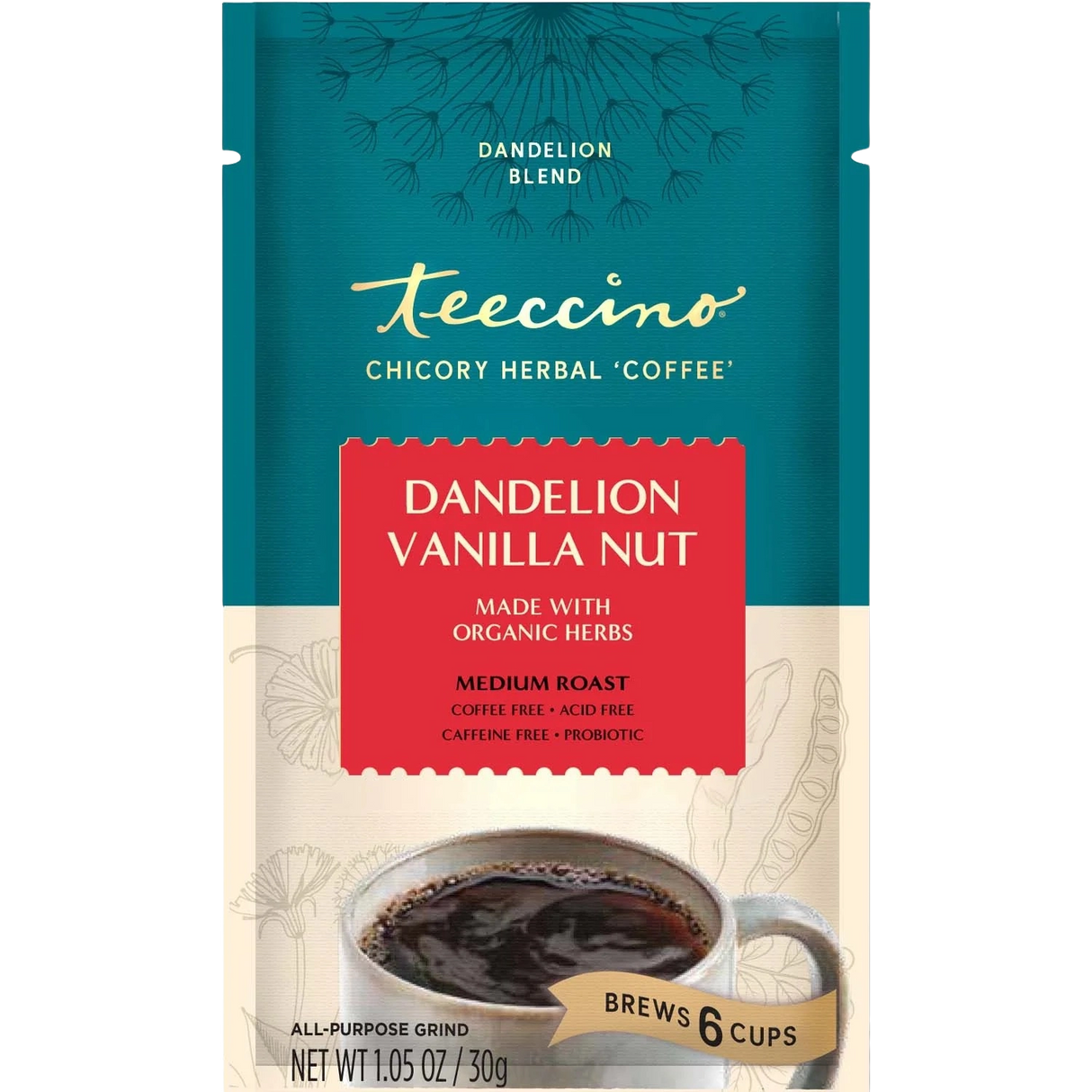 Café herbal Dandelion Vanilla Nut