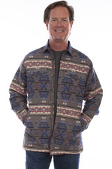 Scully Canyon Ridge - Camisa Chaqueta de Franela Vaquera para Hombre