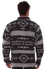 Scully Timberline - Camisa-chaqueta de franela estilo western para hombre