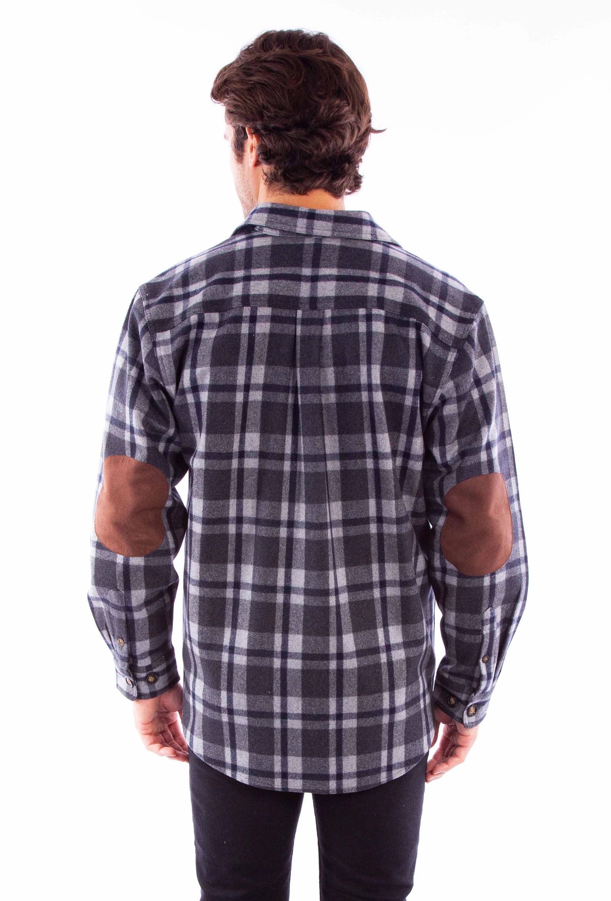 Camisa de Franela de Lana Vaquera Scully Stone Ridge para Hombre