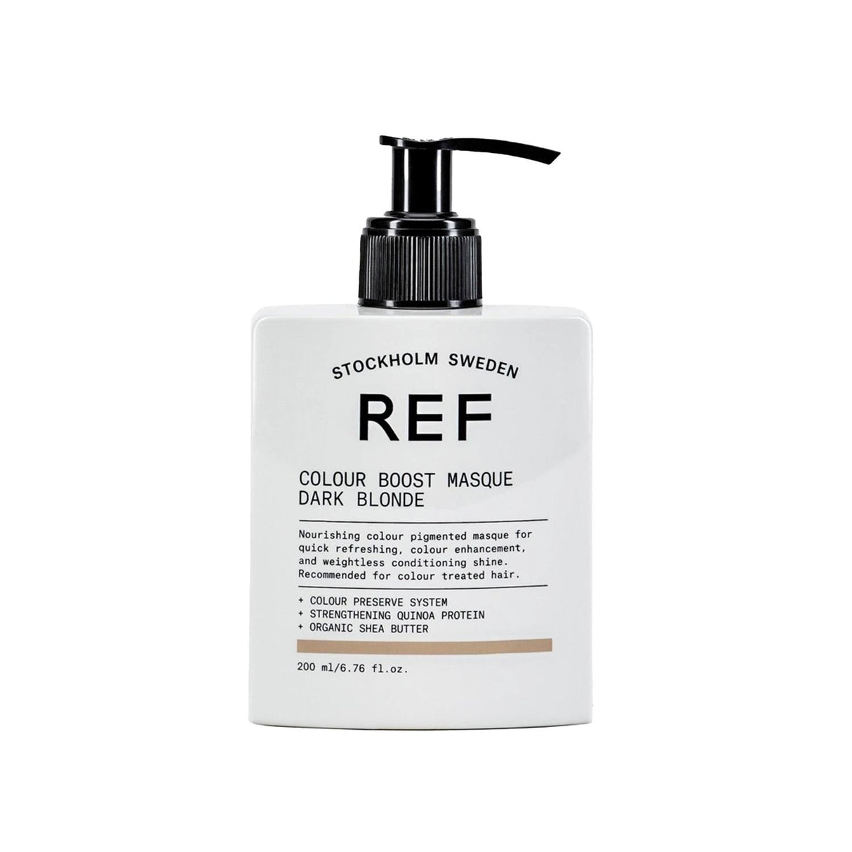 REF Hair Care Mask - Color-Enhancing Mask for Dark Blonde Hair, 6.76 fl oz