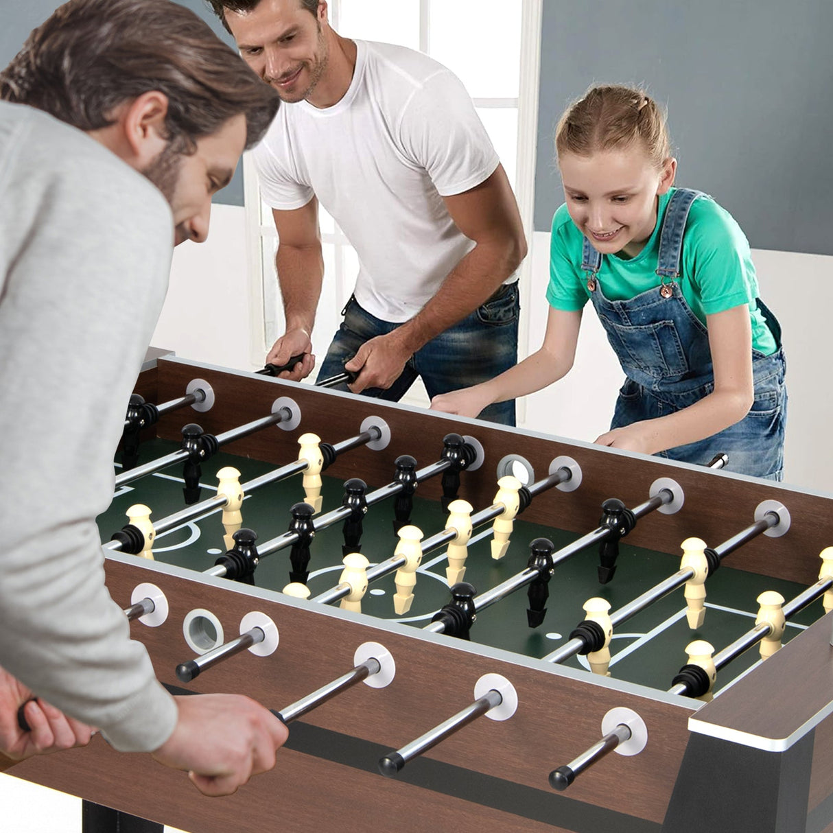 Mesa de futbolín de competición interior de 54 pulgadas