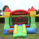 Castillo Hinchable con Tobogán y Soplador de 480 W