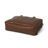 Dixon Brown Buffalo Leather Portafolio Ejecutivo de Piel Búfalo para Laptop