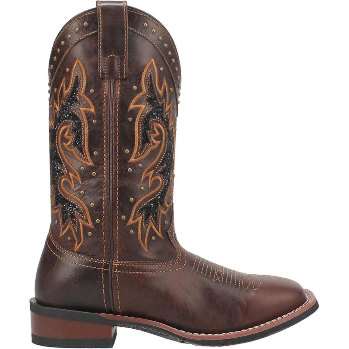 Laredo Lockhart - Botas vaqueras de cuero para mujer
