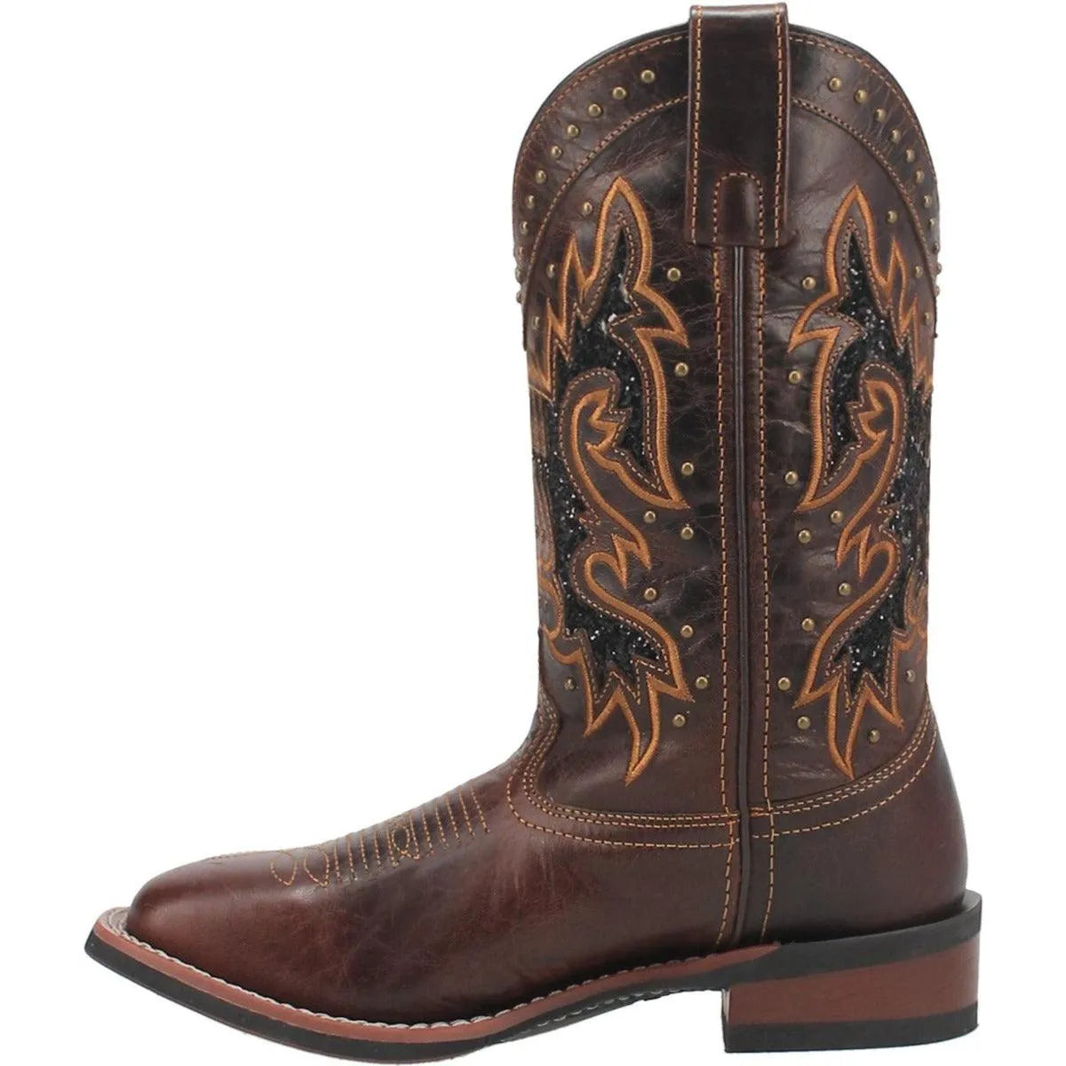 Laredo Lockhart - Botas vaqueras de cuero para mujer