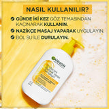 Garnier Vitamin C Brightening Facial Cleanser - Vegan & Sulfate-Free for Radiant, Healthy Skin (8.45 fl oz)