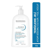 Bioderma Atoderm Intensive Foaming Gel Cleanser for Dry Skin - Fragrance-Free, 1L