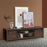 Mueble de TV de 65 pulgadas con puerta corrediza estilo granero