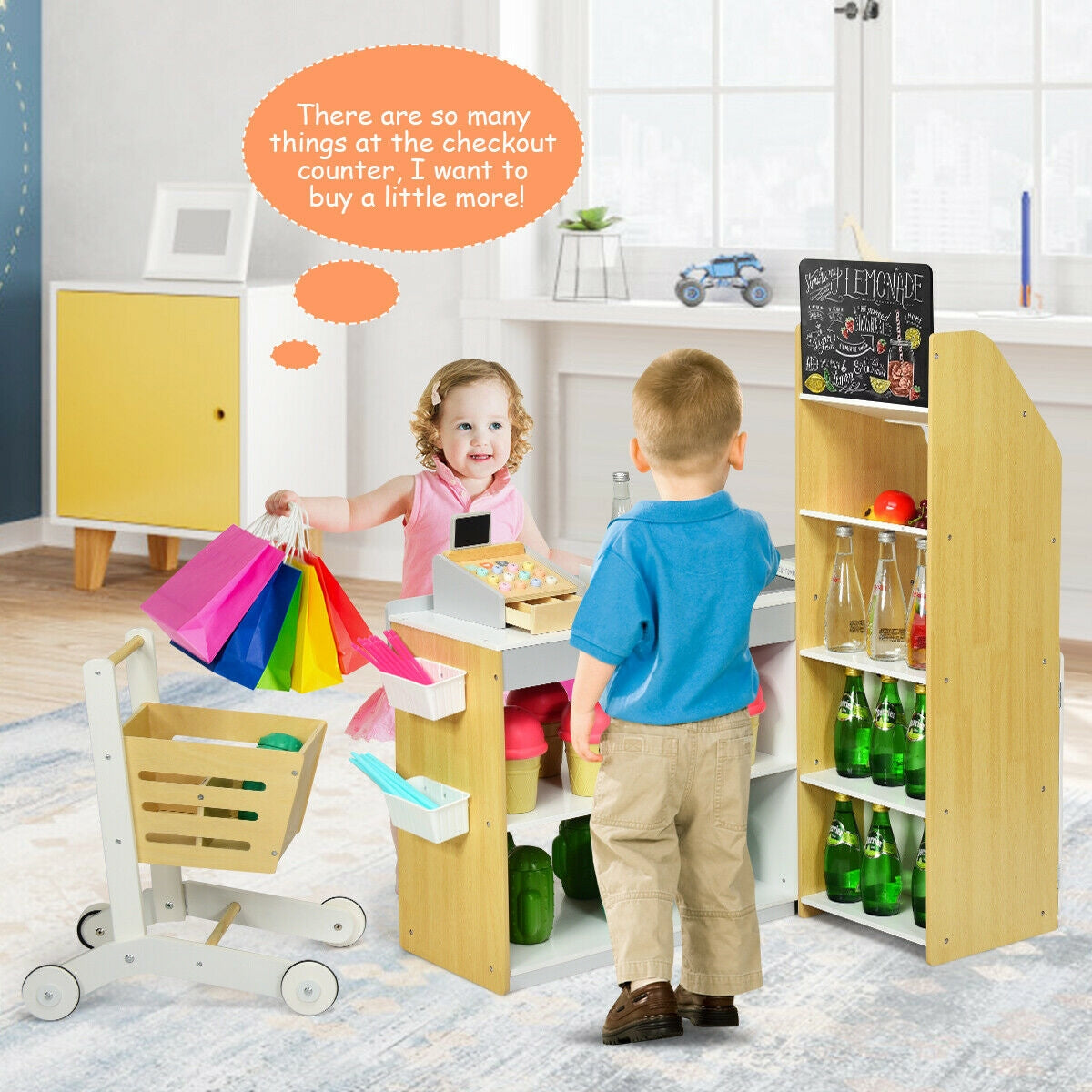 Juego de simulación de supermercado: Tienda de comestibles para jugar