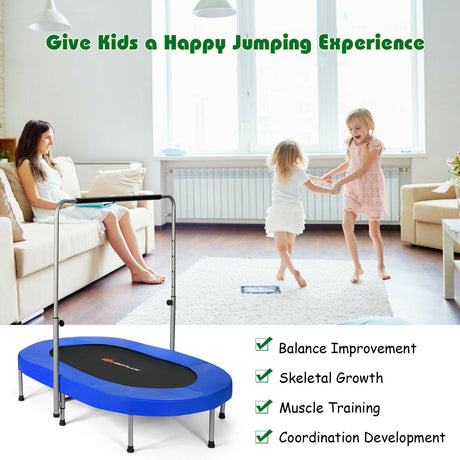 Trampolín Rebotador Plegable para Niños de 2 Plazas
