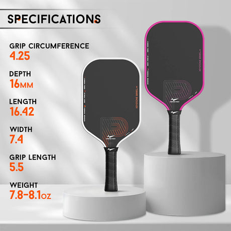Pala de Pickleball Keystone – Blanca