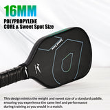 Pala de entrenamiento de pickleball - 16 mm