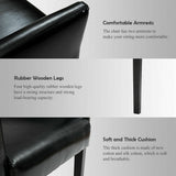 Sofá de sillón ejecutivo moderno de cuero sintético