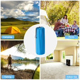 Colchoneta inflable autoinflable para camping y exterior con almohadas