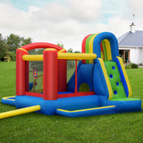 Castillo hinchable infantil con soplador