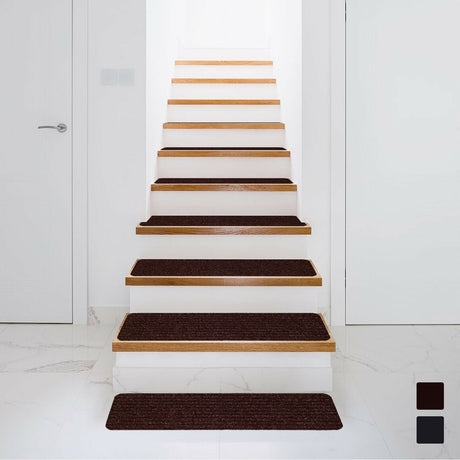 15 piezas de alfombras antideslizantes para escaleras de 30 x 8 pulgadas