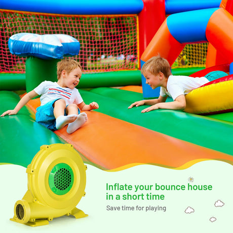 Soplador de Aire de 1100W, Soplador Hinchable para Casas de Rebotar Hinchables