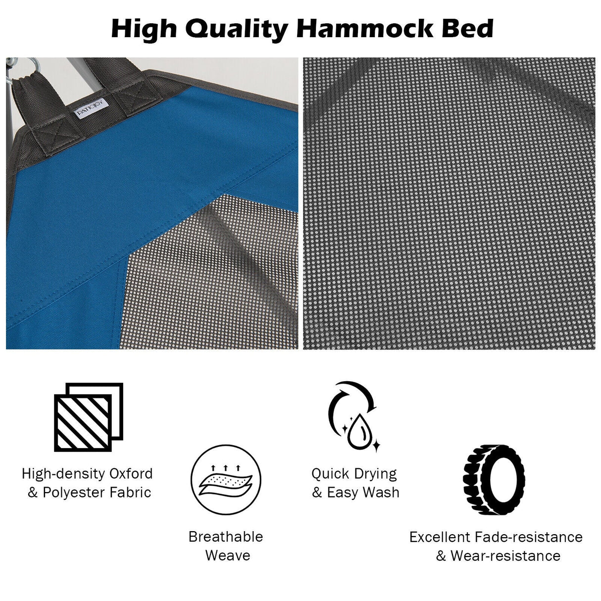 Hamaca Plegable Portátil con Soporte