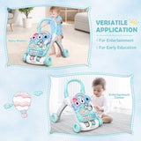Andador de aprendizaje Baby Sit-to-Stand Juguete musical para niños pequeños