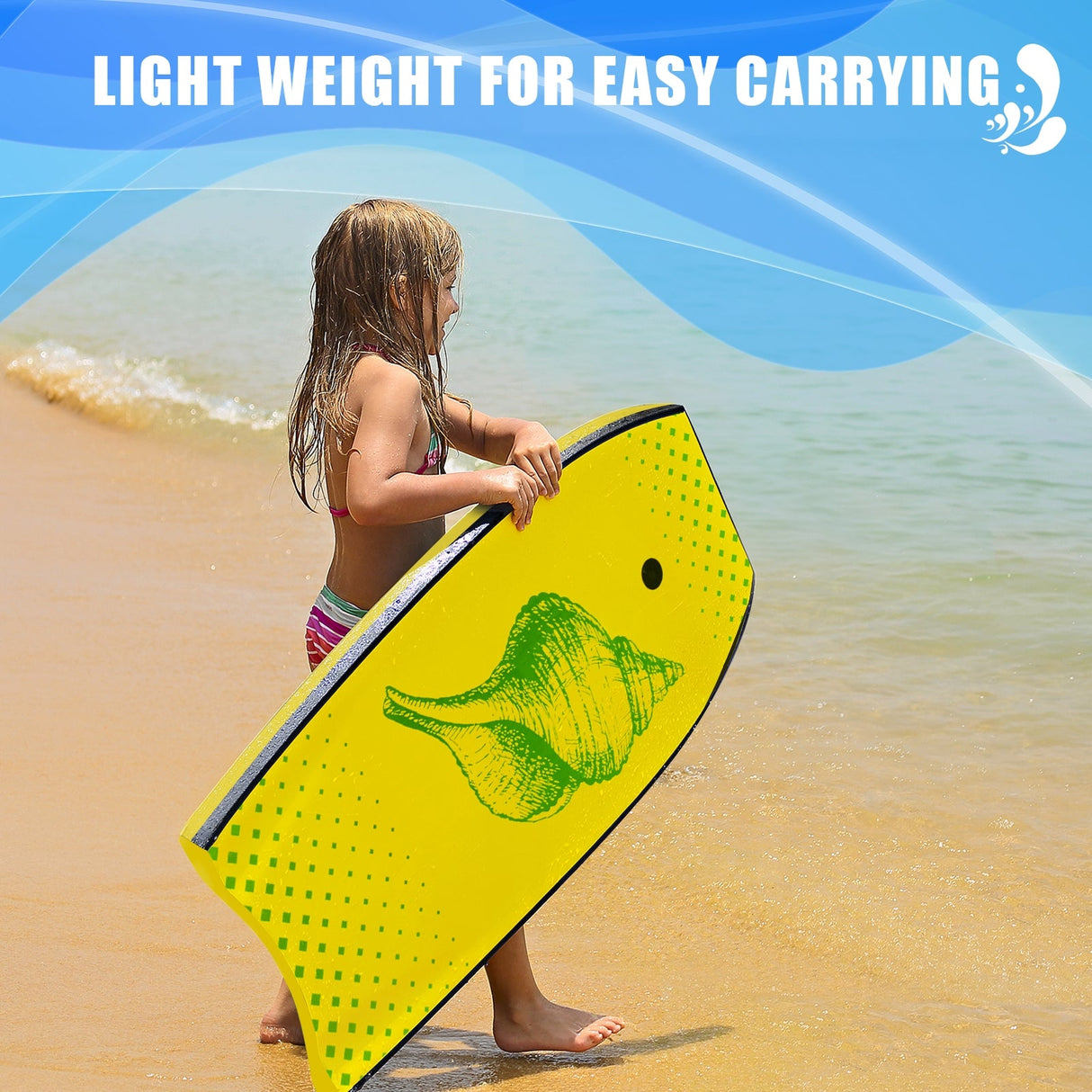 Tabla de bodyboard de surf superligera