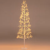 5/6/7 FT Lighted Birch Tree Pre-lit Twig Tree with 240/320/456 Warm White Light LED Lights