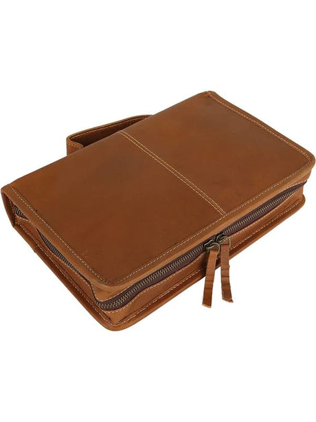 Biblia Clásica de Piel - Color Tan
