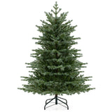 5/6/7 Feet Artificial Christmas Tree with 1426/2116/3156 Lush PVC and 200/300/400 Warm White LED Lights
