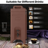 5 Gallon Insulated Beverage Server Dispenser