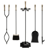 31 Inch 5 Pieces Hearth Fireplace Fire Tools Set