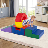 5 juguetes de escalada para niños con cubierta de cuero de PU - Multicolor