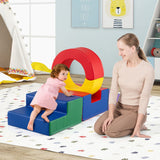 5 juguetes de escalada para niños con cubierta de cuero de PU - Multicolor