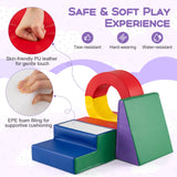 5 juguetes de escalada para niños con cubierta de cuero de PU - Multicolor