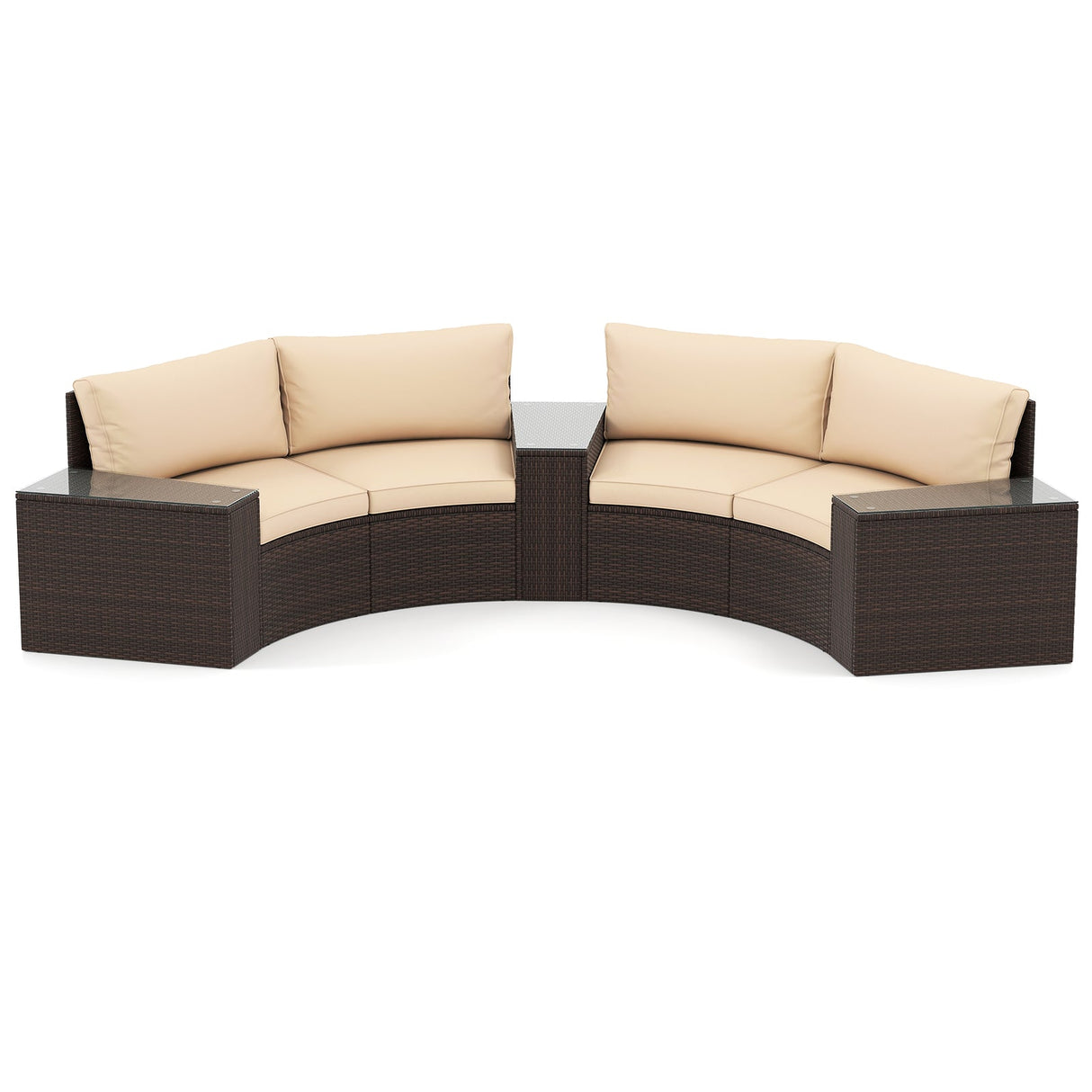 Juego de muebles de patio de 5 piezas