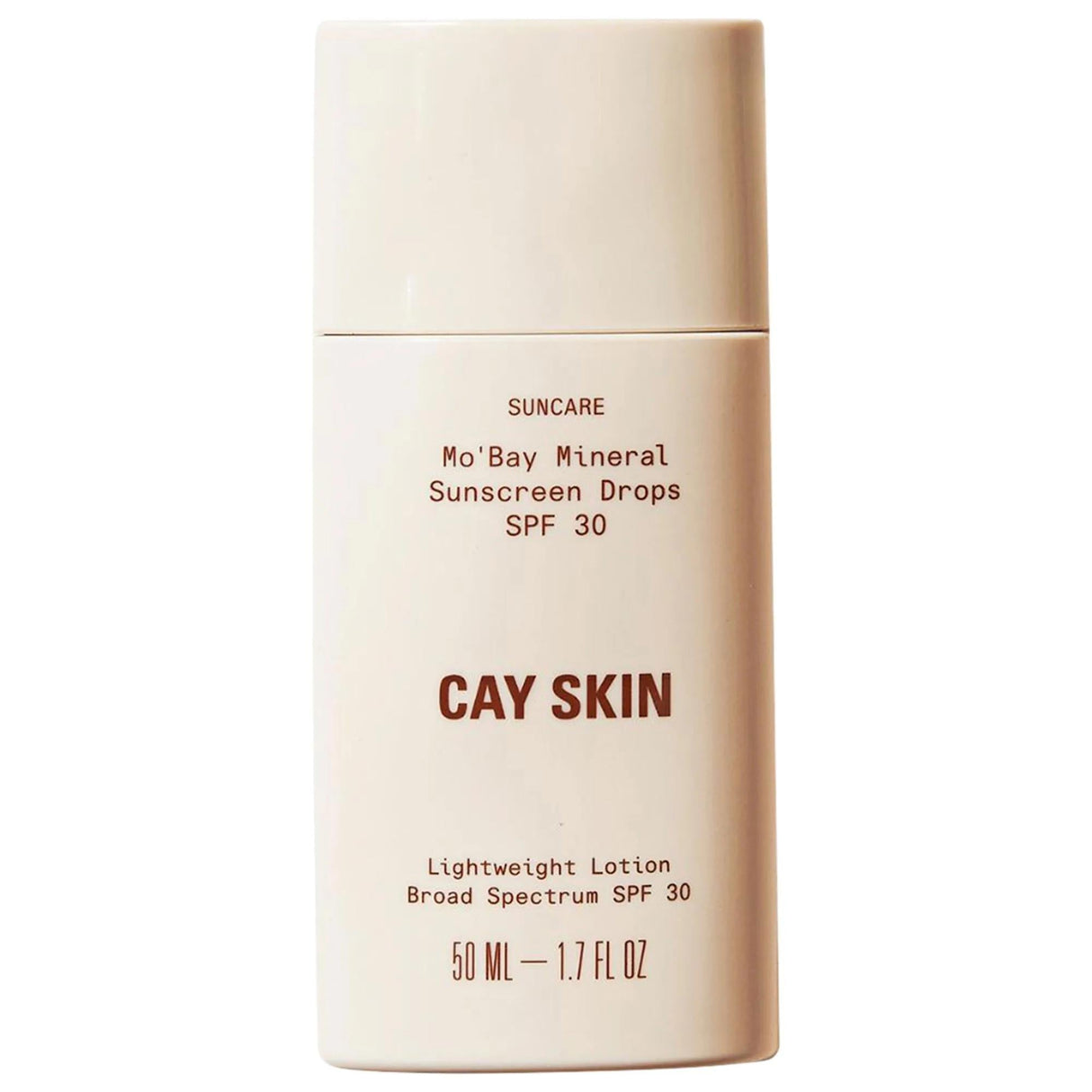 Mo'Bay Mineral Sunscreen Drops SPF 30: Broad Spectrum UV Protection, Sea Moss, Antioxidant Guava, Lightweight & Fragrance-Free