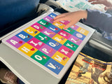 Juego de 4 individuales de viaje