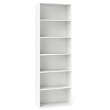 6-Tier Bookcase with 6 Open Shelves and Anti-Toppling Kits