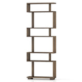 6-Tier Bookcase with Anti-Tipping Kit