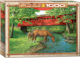 Puzzle: Artist Series - Sweet Water Bridge by Persis Clayton Weirs