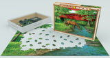 Puzzle: Artist Series - Sweet Water Bridge by Persis Clayton Weirs