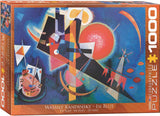 Puzzle: Fine Art Masterpieces - In Blue by Wassily Kandinsky