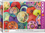 Puzzle: Colors of the World - Asian Oil-Paper Umbrellas