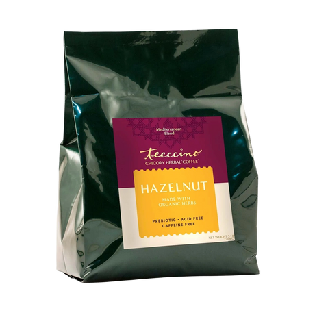 Café de hierbas de achicoria y avellana
