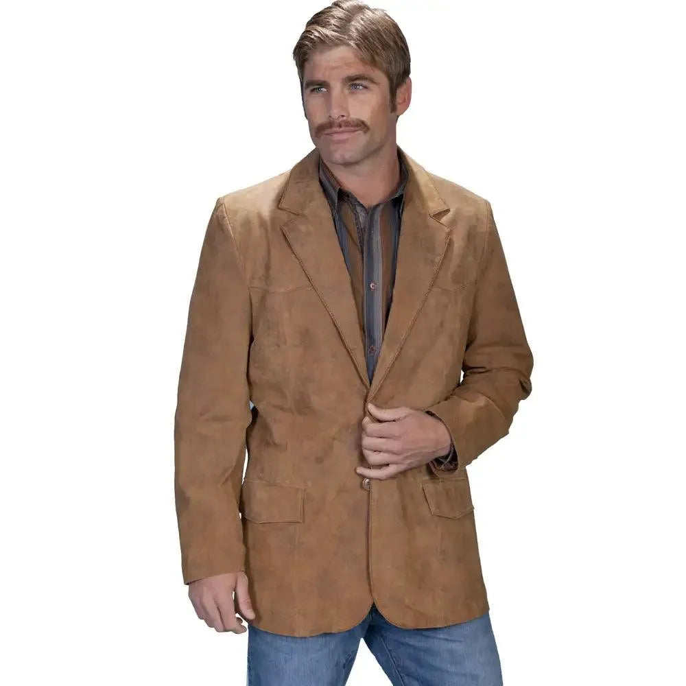 Chaqueta de cuero Scully Beau - para hombre